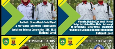 PESERTA DIDIK DAN GURU SMAN SUMSEL MENJUARAI KOMPETISI BERSKALA NASIONAL