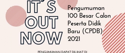 PENGUMUMAN PPDB 100 BESAR UPT SMAN 22 PALEMBANG