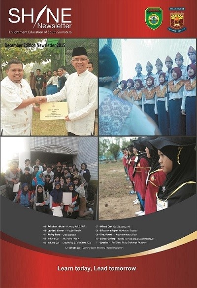 NEWSLETTER 2015 DECEMBER EDITION
