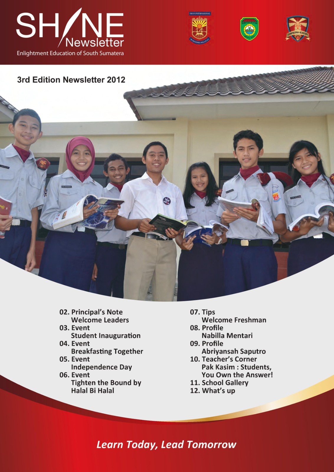 NEWSLETTER 2012 MAY EDITION